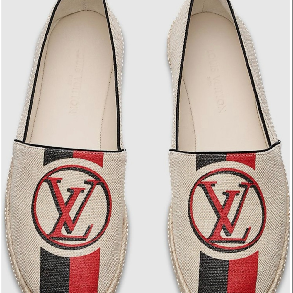 Louis Vuitton Postcard Flat Espadrilles